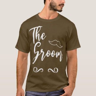 Matchningen mellan Groom och Bride Bröllop T Shirt