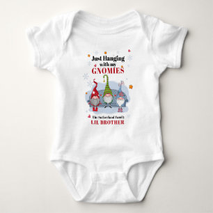 Matchningsbroder för Julens Helgdag Gnomes-familje T Shirt