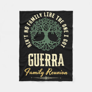 Matchningsdesign för Family Reunion 2025 - Guerra Fleecefilt