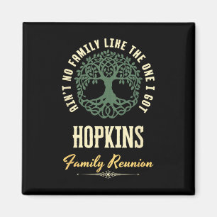 Matchningsdesign för Family Reunion 2025 - Hopkins Magnet