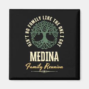 Matchningsdesign för Family Reunion 2025 - Medina Magnet