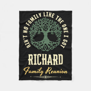 Matchningsdesign för Family Reunion 2025 - Richard Fleecefilt