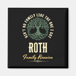 Matchningsdesign för Family Reunion 2025 - Roth Magnet