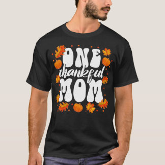 Matchningsfamilj en Thanksgiving med tackfull Mamm T Shirt