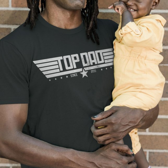 Matchningsfamilj för besättning överst Pappa i anp T Shirt (Top Dad Top Mom Top Crew Matching Family)