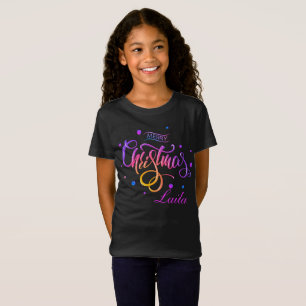 Matchningsfamilj för färglöst Cute God jul T Shirt