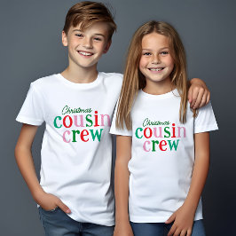 Matchningsfamilj för julkusbesättning t shirt