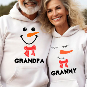 Matchningsfamilj för personlig GRADNMA Snögubbe T Shirt