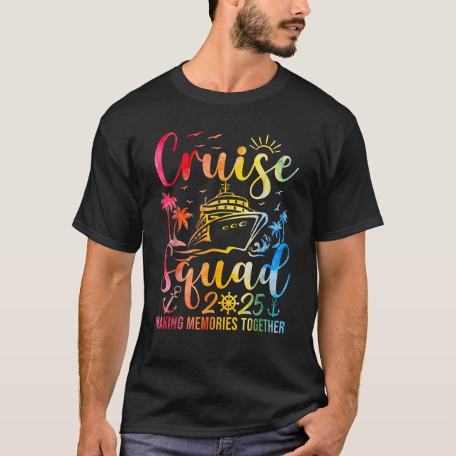 Matchningsfamilj för sommarsemester 2025 t shirt (Framsida)