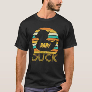 Matchningsfamiljekledet för Anka i baby Anka T Shirt