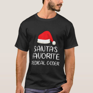 Matchningsfamiljekroppen för jultomtens favoritmed t shirt