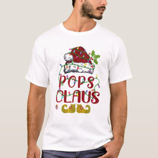 Matchningsfamiljen julafton Ljus T Shirt