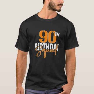 Matchningsgrupp för 90:e födelsedagstorgsfamilj t shirt