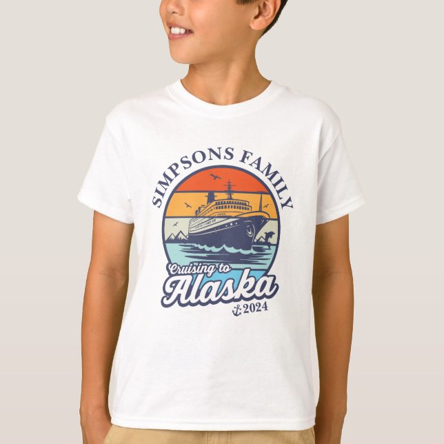 Matchningsgrupp för Alaska Anpassningsbar T Shirt (Framsida)