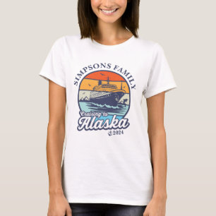 Matchningsgrupp för Alaska Anpassningsbar T Shirt
