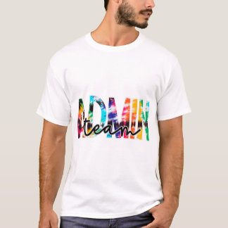 Matchningsgrupp för Back to school i administratör T Shirt