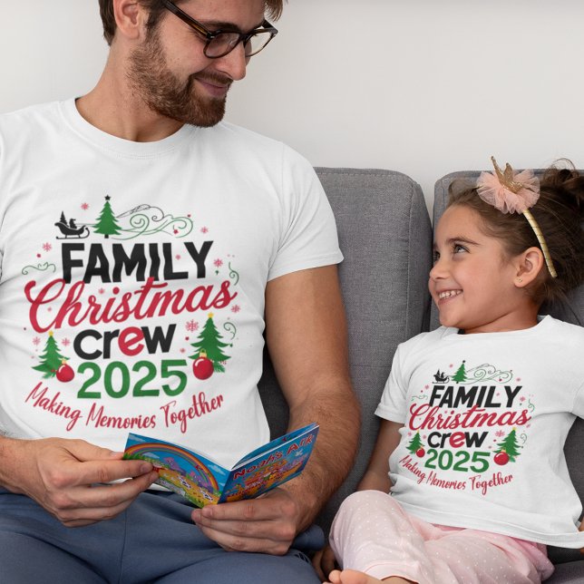 Matchningsgrupp för familjejulbesättning t shirt (Skapare uppladdad)