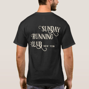 Matchningsgrupp för Söndag Running klubb T Shirt