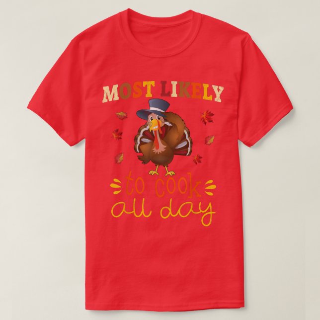 Matchningsgrupp för thanksgiving-familj som oftast t shirt (Design framsida)