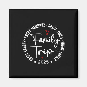 Matchningsgruppen Family Resa Vacation 2025 Magnet