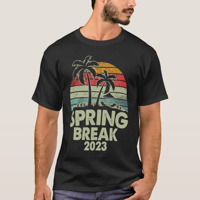 Matchningsgruppen Retro Påsklov 2023 Stil T Shirt (Framsida)