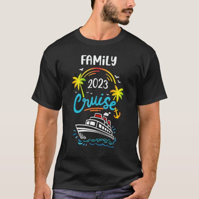 Matchningsgruppsventilation för familjen Cruise Re T Shirt (Framsida)