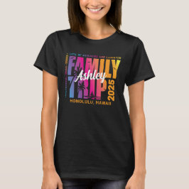 Matchningsgruppundantag för anpassningsbar Family  T Shirt