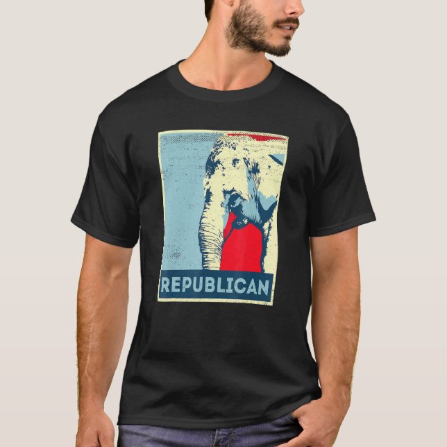 Matchningsidé Idea Ic för bästa republikanska Poli T Shirt (Framsida)