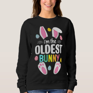 Matchningskanin för den äldsta Bunny Påsk-familjen T Shirt