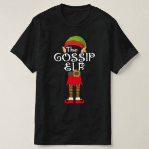 Matchningskristmas för gossip elf-familjen t shirt