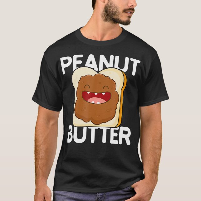 Matchningsset för jordnötssmör med Jelly Gift T Shirt (Framsida)
