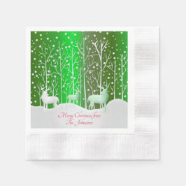 Matchningsset White Renor Edit Namn Grönt Pappersservett