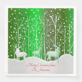 Matchningsset White Renor Edit Namn Grönt Pappersservett