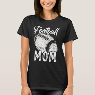 Matchningsspelare för fotbollsfamiljen Mamma i Mam T Shirt