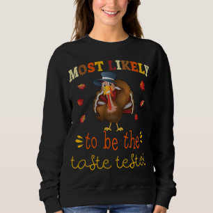 Matchningsuppsättning för thanksgiving som sannoli t shirt