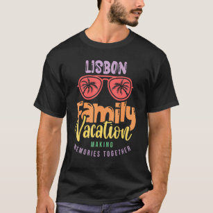 Matchningsutfall för familjen Vacation från Lissab T Shirt