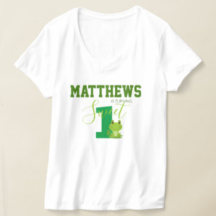 Matchningsutrustning för mamma under första födels t shirt