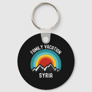 Matchningsutrustning för Syriens familjevacering Nyckelring