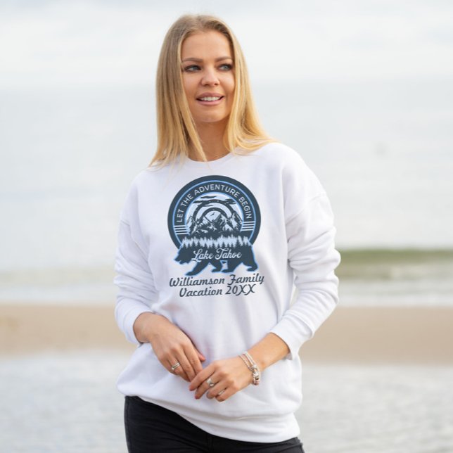 Matchningsvaccinering för Sjö Tahoe Äventyr Bear F T Shirt (Skapare uppladdad)