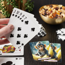 Matchspel mellan Baby och Banana Monogram Kids Mat Casinokort