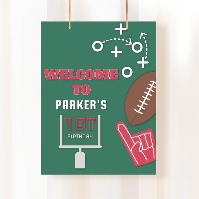 Matchtid, Fotbollsfest, Fotbollstema, Födelsedag Fototryck (Skapare uppladdad)