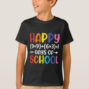 Matematik 100 dagar för Roligt 1 T Shirt