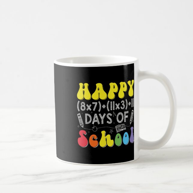Matematik 100 dagars skollärartid kaffemugg (Höger)