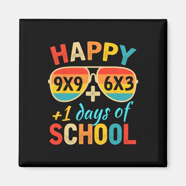 Matematik 100 dagars skollärartid magnet (Framsidan)