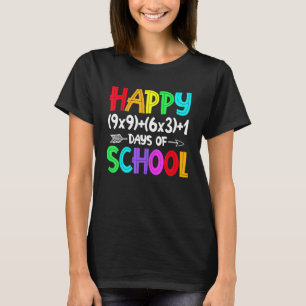 Matematik 100 dagars skollärartid t shirt