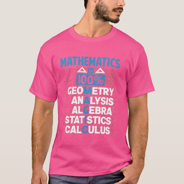 Matematik: 100 Magic Fantastisk Shirt Math Tea T (Framsida)