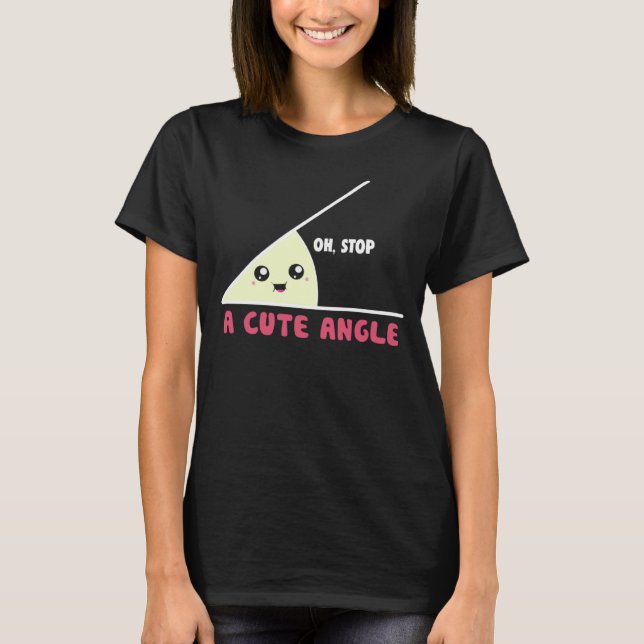 Matematik Akut Vinkel math Puns Arthmetic Stude T Shirt (Framsida)