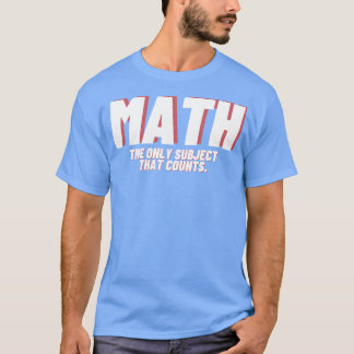 Matematik älskare Math Lärare rolig T Shirt