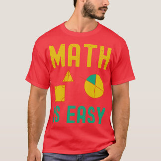 matematik är enkel geometri 7 t shirt