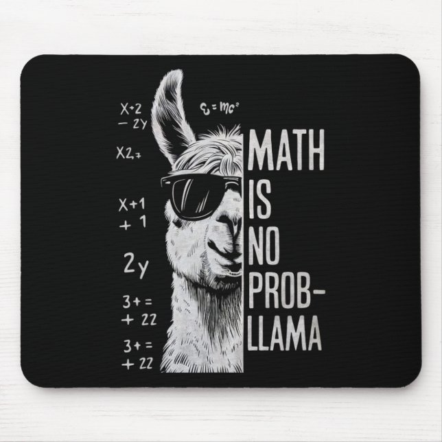 Matematik är inget Prob-llama Rollig Lama Man Kvin Musmatta (Framsidan)